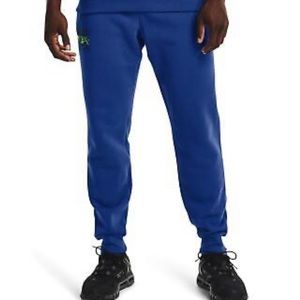UNDER ARMOUR MEN'S UA RIVAL FLEECE SIGNATURE JOGGERS TRACK PANTS